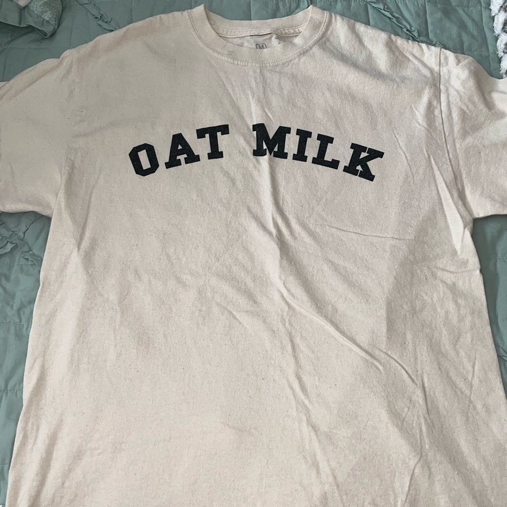oat milk tee - urban outfitters